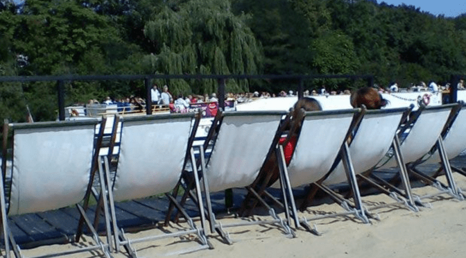 Bar sulla spiaggia a Berlino | Strandbars