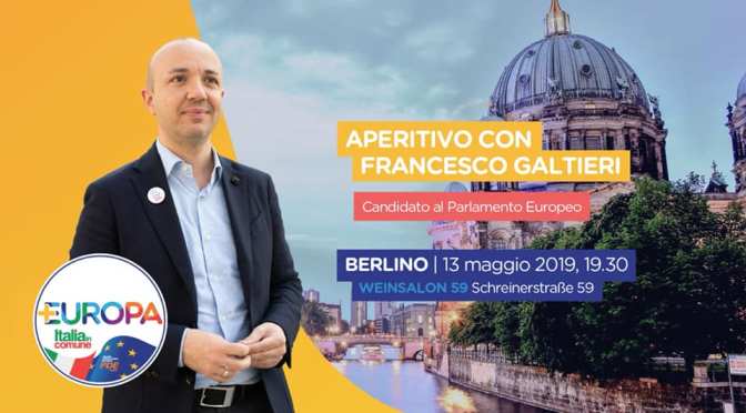 APERITIVO ELETTORALE CON PIÙ EUROPA | BERLINO