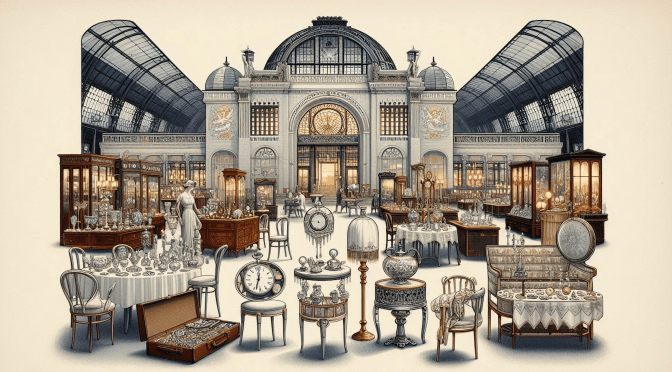 Il mercatino dell’antiquariato all’Ippodromo di Karlshorst