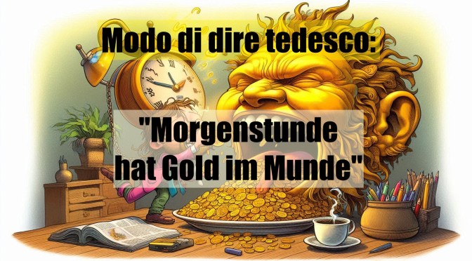 Modo di dire tedesco: “Morgenstunde hat Gold im Munde”