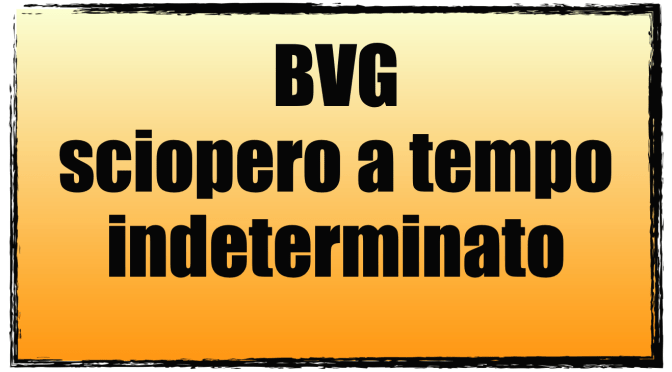 BVG: i membri del sindacato Verdi votano per uno sciopero a tempo indeterminato