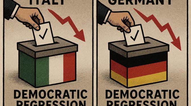 Italia e Germania nel processo di regressione democratica
