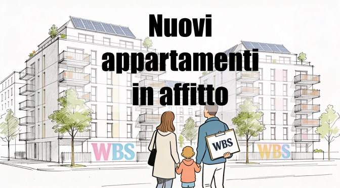 Nuovi appartamenti in affitto